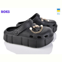 Кроксы Roks 152-9018 чорний