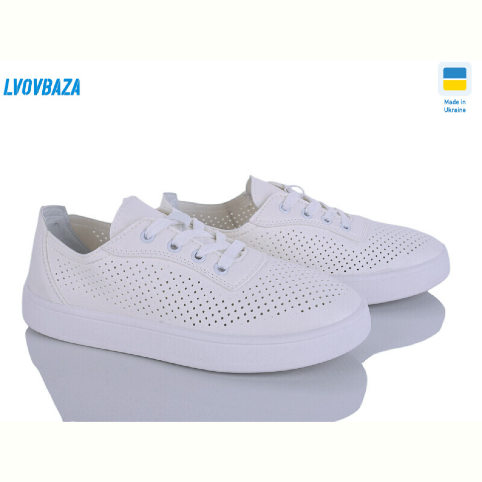 Кроссовки Lvovbaza B&R 613 молочний