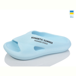 Шлепки Lot Shoes N73 св. Бірюза