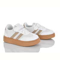 Кроссовки KIMBOO RL604-2 white-brown