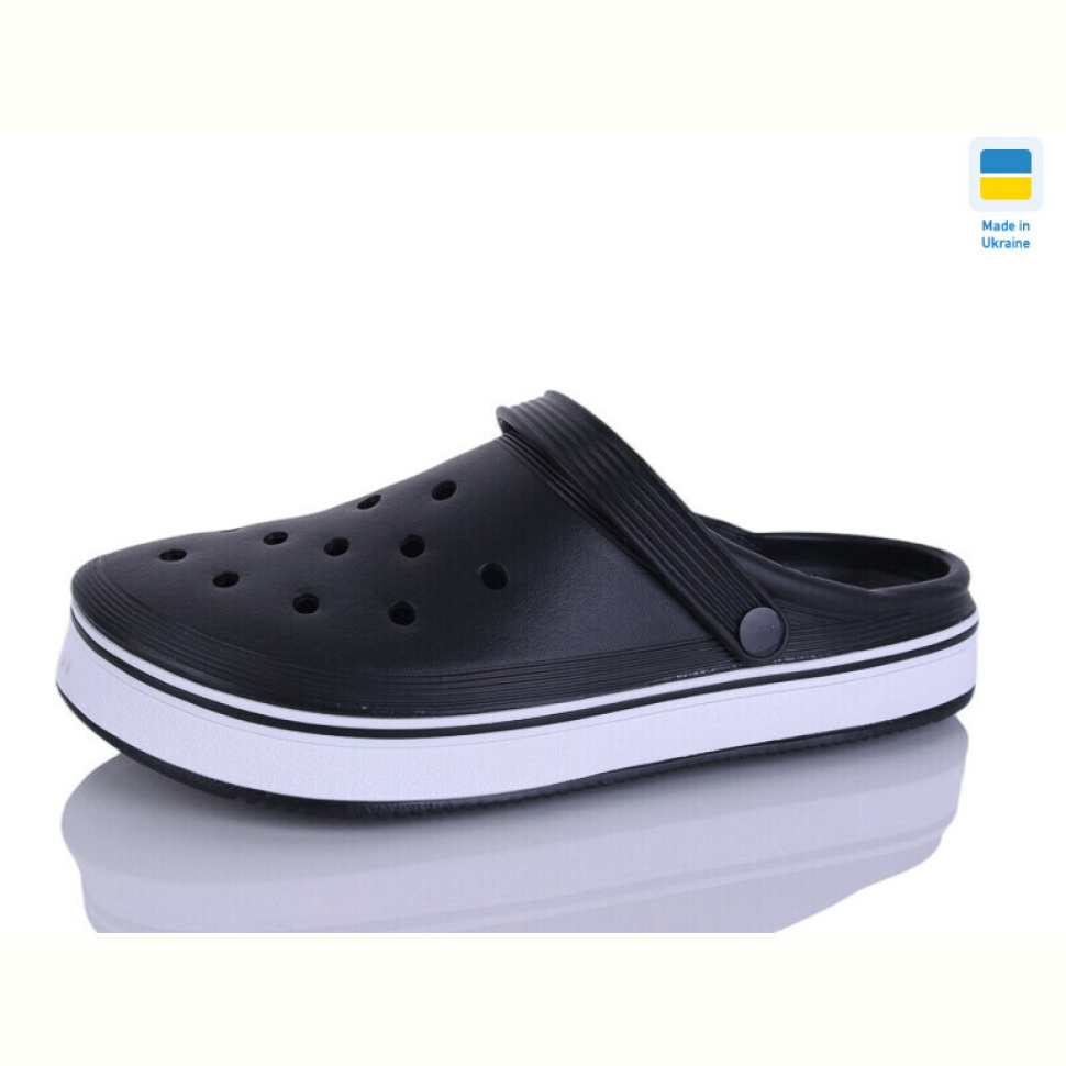 Кроксы M&L  Alex13 B16 чорний