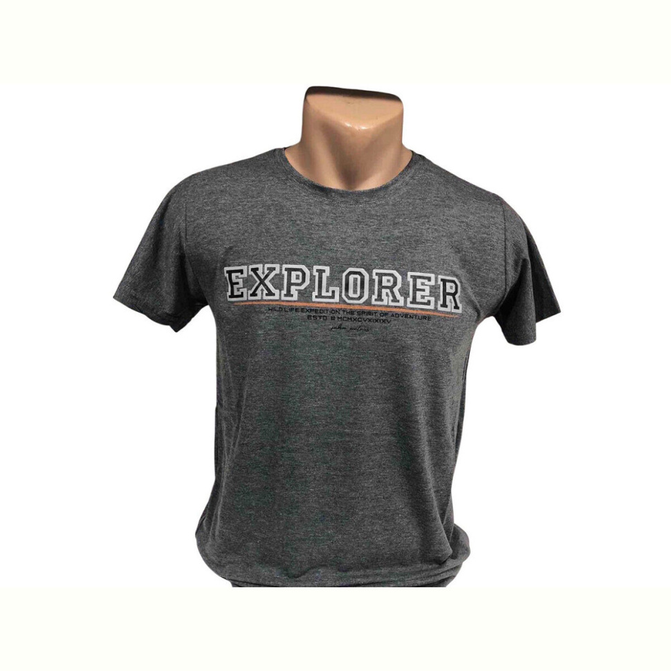 Футболка TurkishBrend C003 сірий