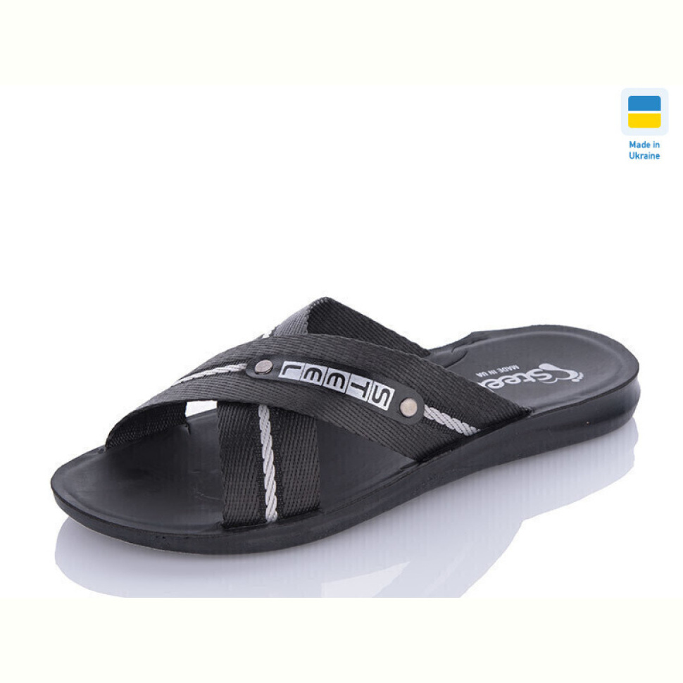 Шлепки DeMur TRK STL1 new black