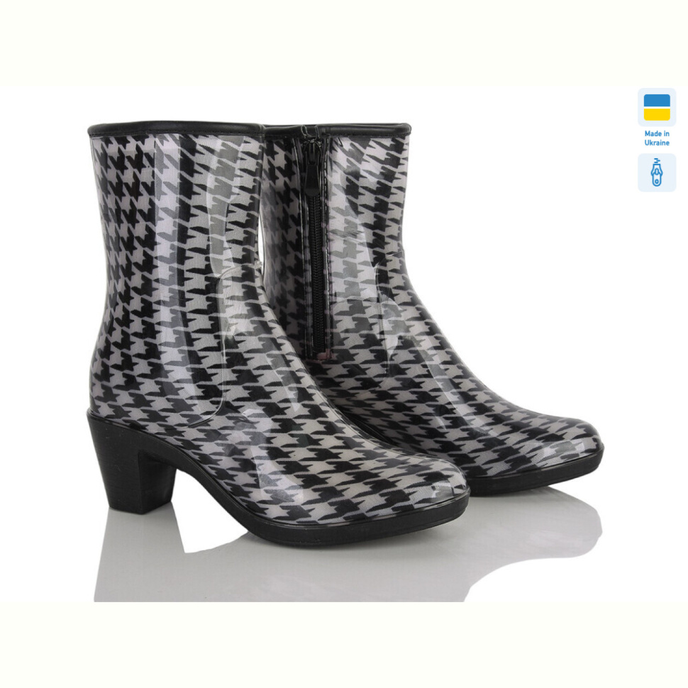 Резиновая обувь Makers Shoes 001-191 сірий