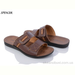 Шлепки Spencer 10497 brown