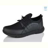 Кроссовки STT 05 black шкіра