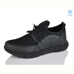 Кроссовки STT 05 black шкіра