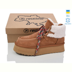 Угги Restime YWZ24452 camel