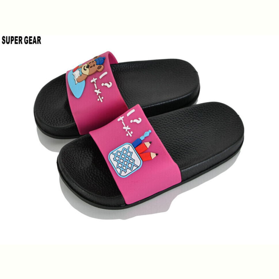 Шлепки Super Gear 00901-2 fuxia