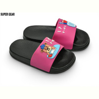 Шлепки Super Gear 00901-2 fuxia