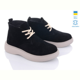 Ботинки A.N.I.One 07001-Х3 чер замш