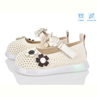 Туфли Poni kids A1081 beige LED