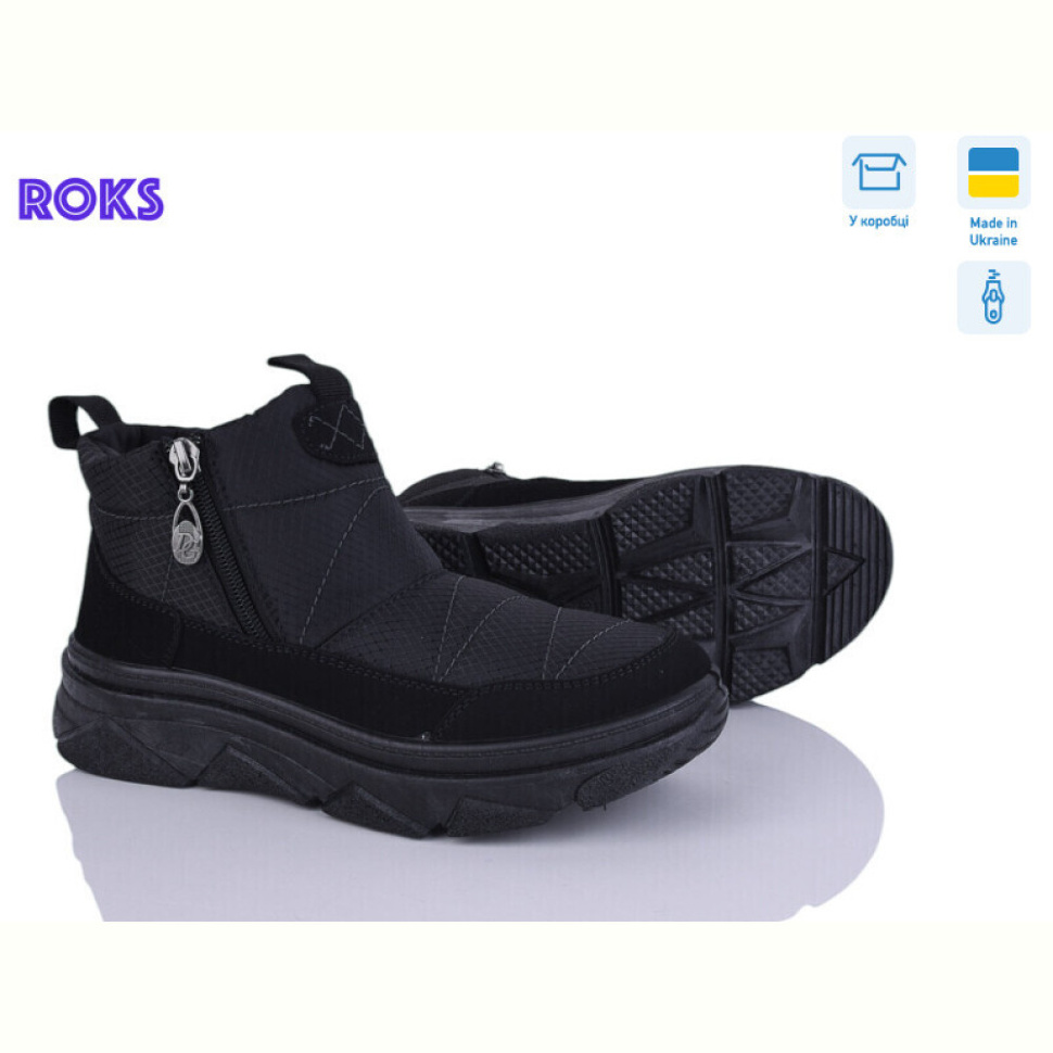 Ботинки Roks 1706 чорний Ботинки Roks 1706 чорний
