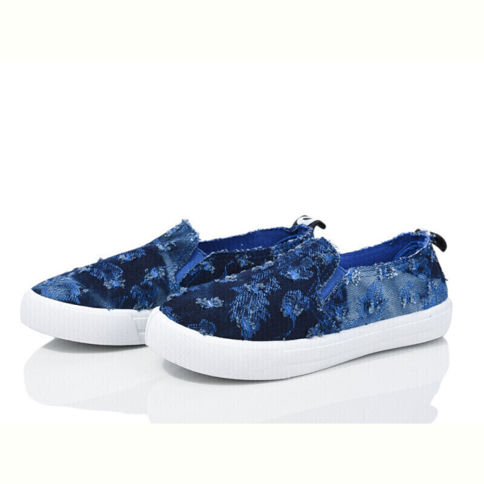 Слипоны Waldem WH48 синій