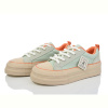 Кеды Violeta 170-28 green-orange