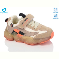 Кроссовки Comfort-baby 199-70 беж LED