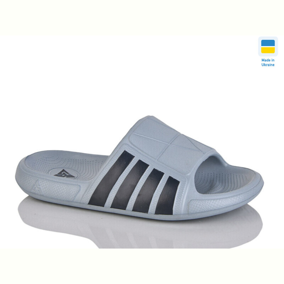 Шлепки Lot Shoes N010 сіро-блакитний