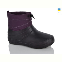 Сапоги из пены Крок D401 фіолет