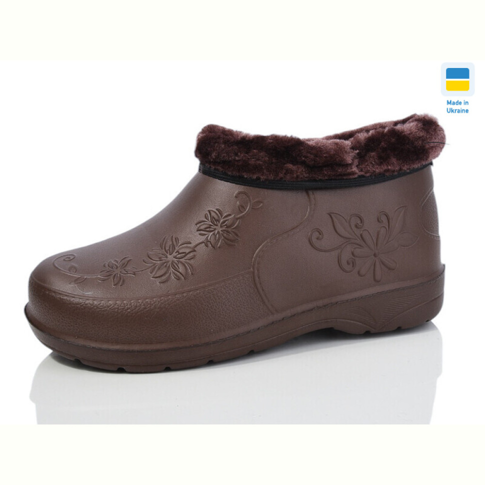 Галоши Lot Shoes Галош квітка коричневий