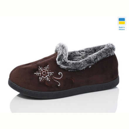 Тапки Lot Shoes N2202 коричневий