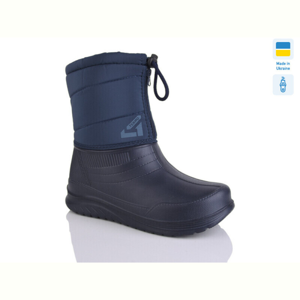 Сапоги из пены Крок 391-1 синій Сапоги из пены Крок 391-1 синій