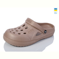 Кроксы M&L  Alex13 Крокс т.бежевий