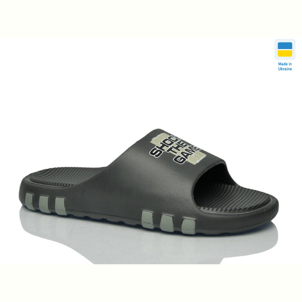 Шлепки DeMur N6710 сірий Шлепки DeMur N6710 сірий