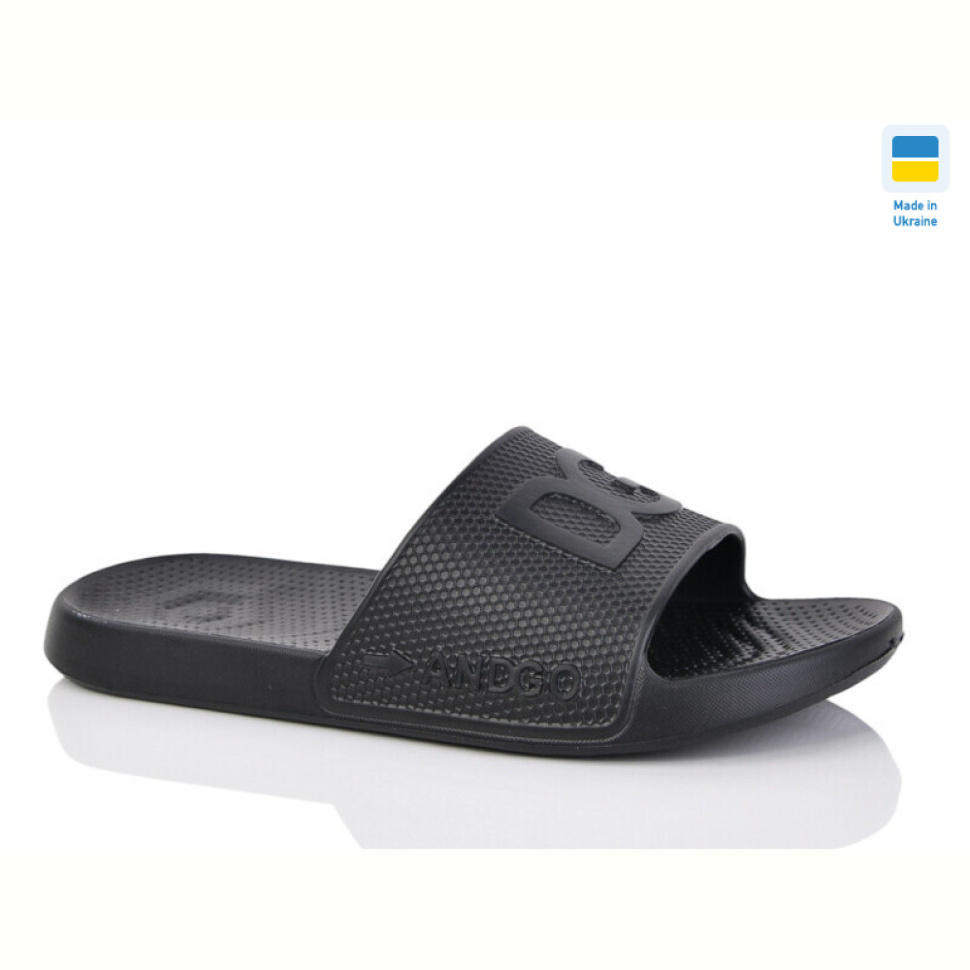 Шлепки Lot Shoes N131 чорний Шлепки Lot Shoes N131 чорний