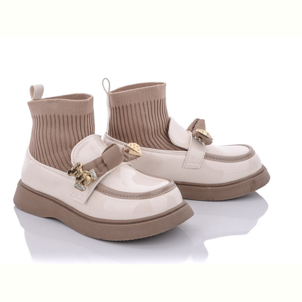 Ботинки Violeta Y159(2107B) beige