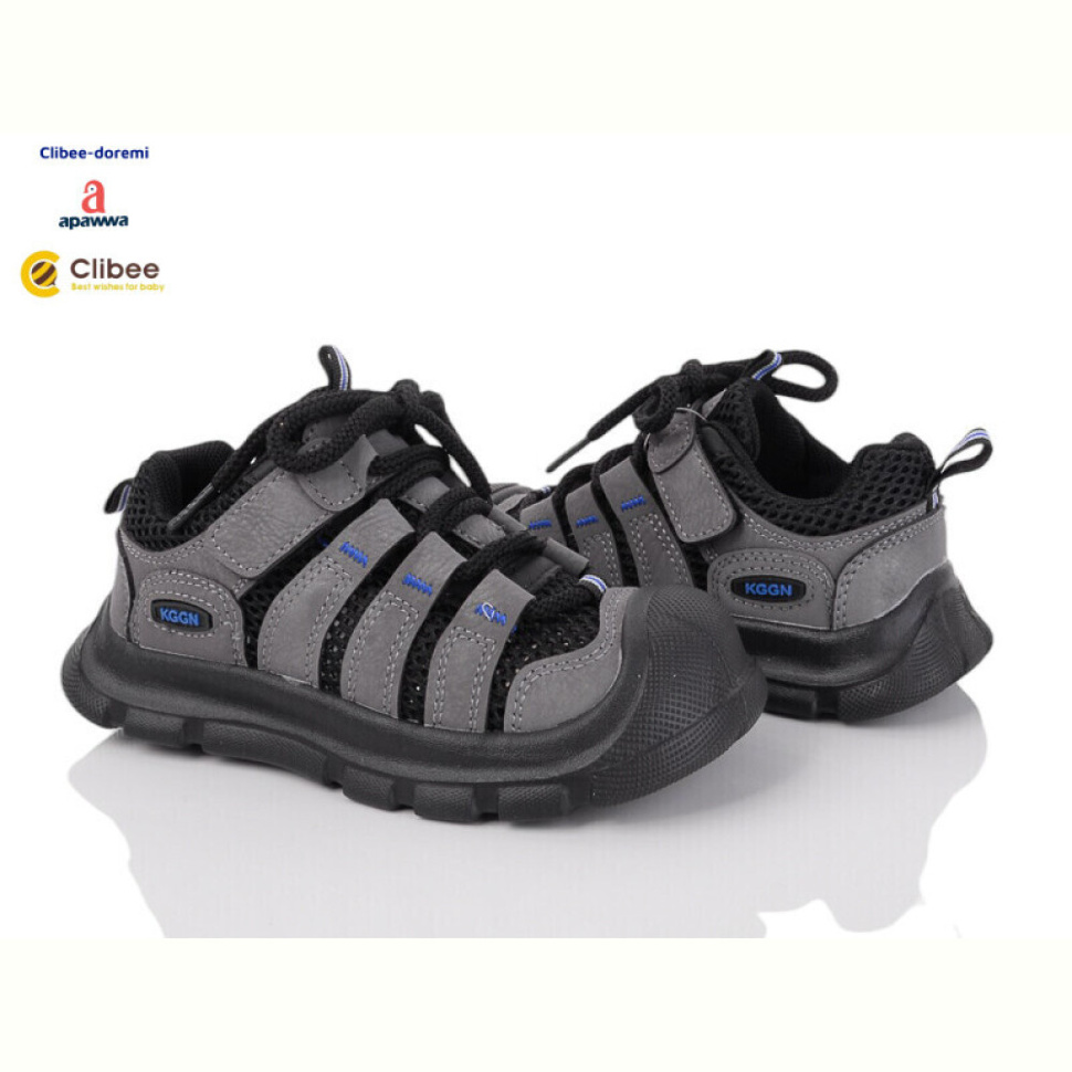 Кроссовки Clibee-Doremi хT853 grey(black)