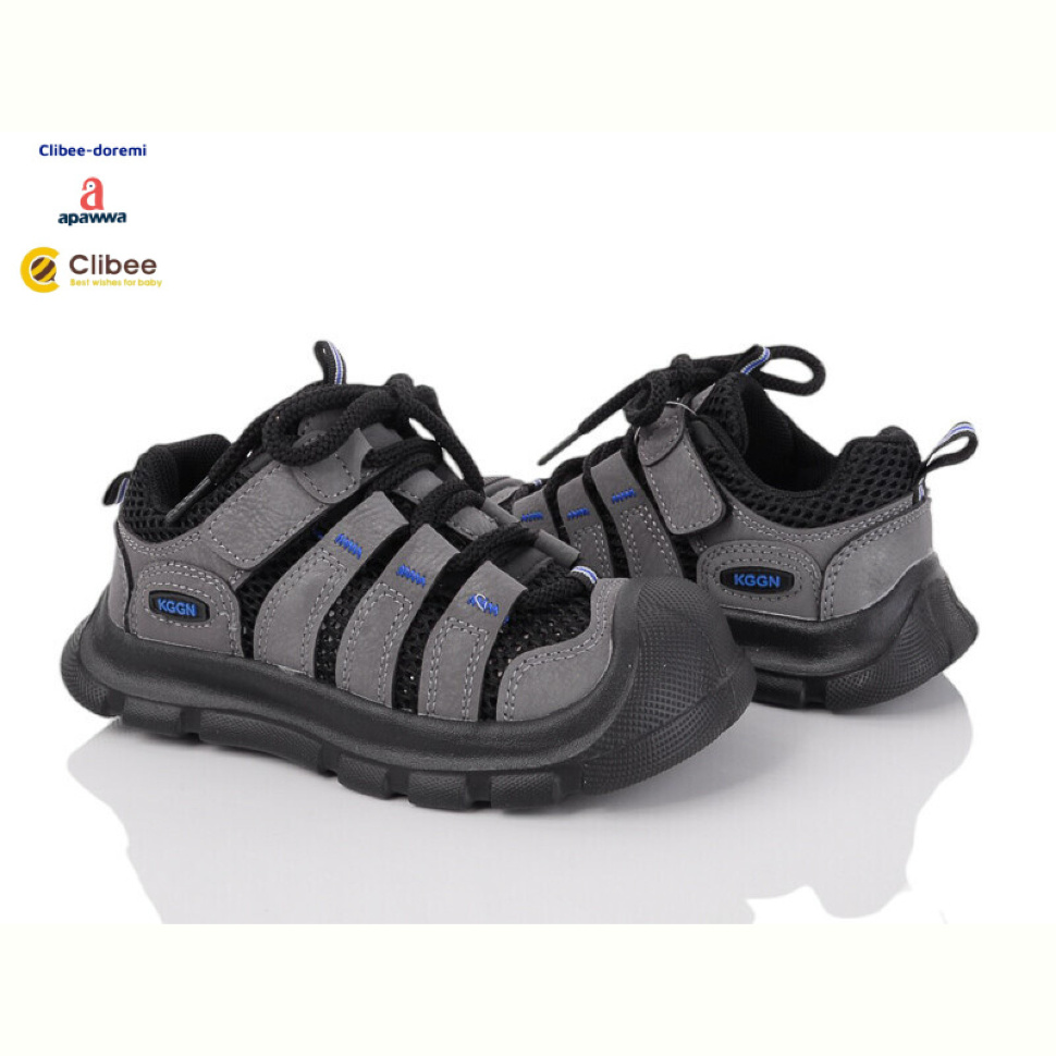 Кроссовки Clibee-Doremi хT853 grey(black)