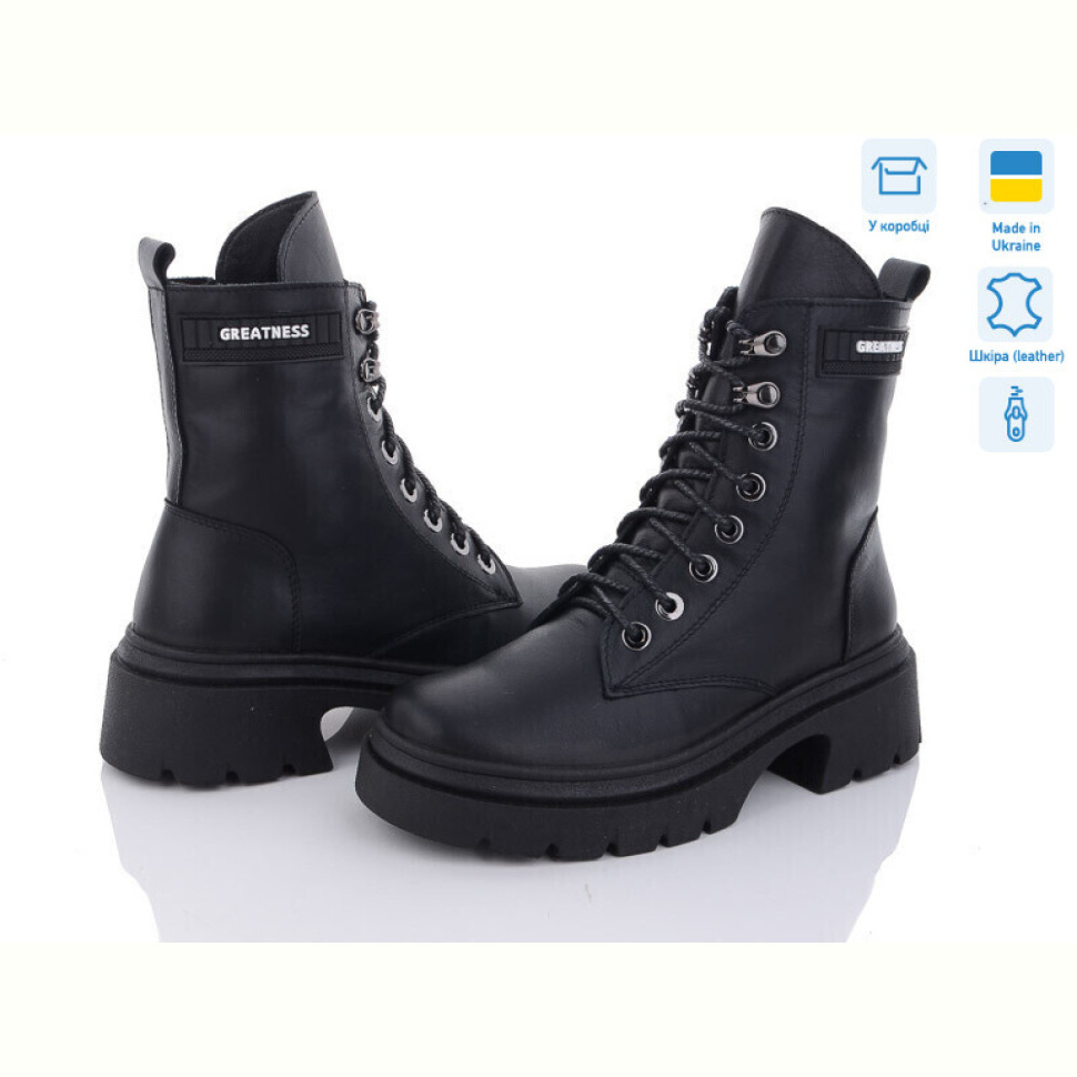 Ботинки Mona Lisa 45 чорний Ботинки Mona Lisa 45 чорний