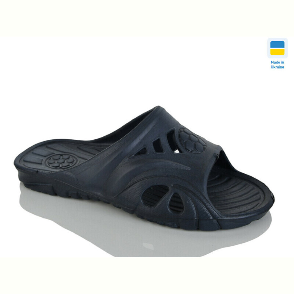 Шлепки Крок Мяч синій