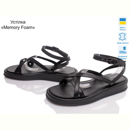 Босоножки Prime-Opt Paradize R-SAN-1302 чорний