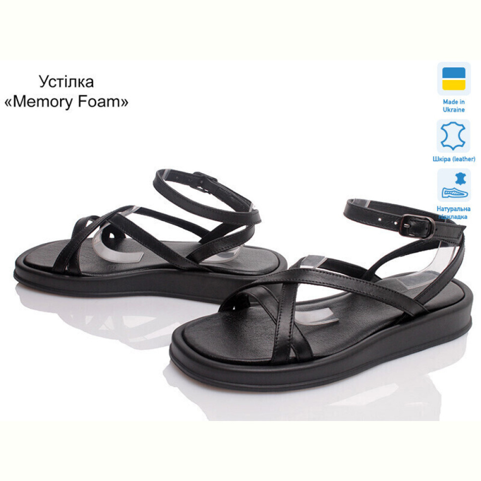 Босоножки Prime-Opt Paradize R-SAN-1302 чорний