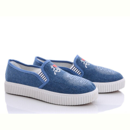 Слипоны Class Shoes Мото-7 синий