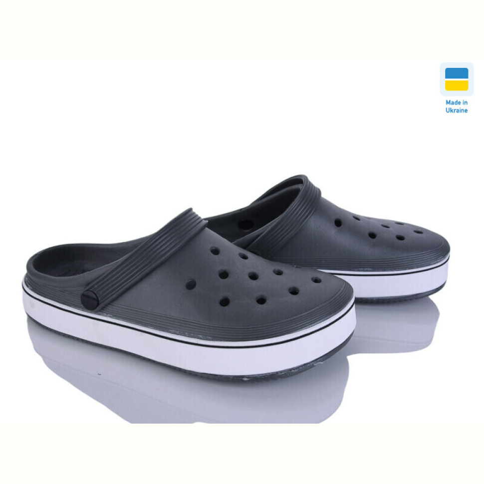 Кроксы Golden Lion 1500 сірий