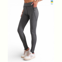 Лосины Sport style 911 т.сірий