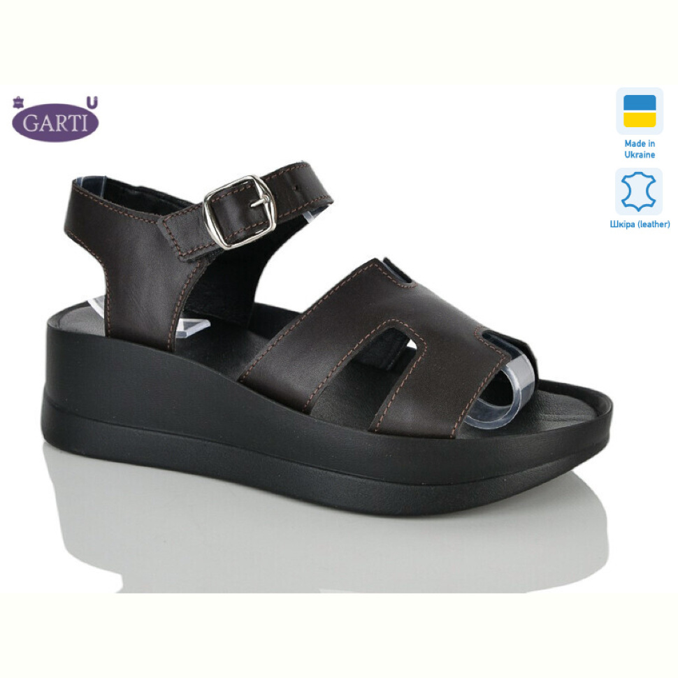 Босоножки Garti 2394 корич шкіра