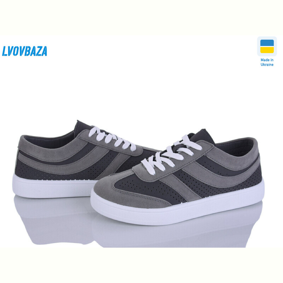 Кроссовки Lvovbaza B&R 609 сірий