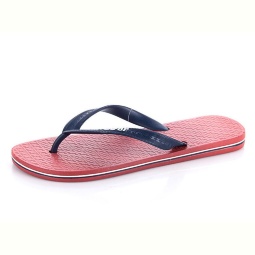 Шлепки Restime MML18169 navy-burgundy-white-navy