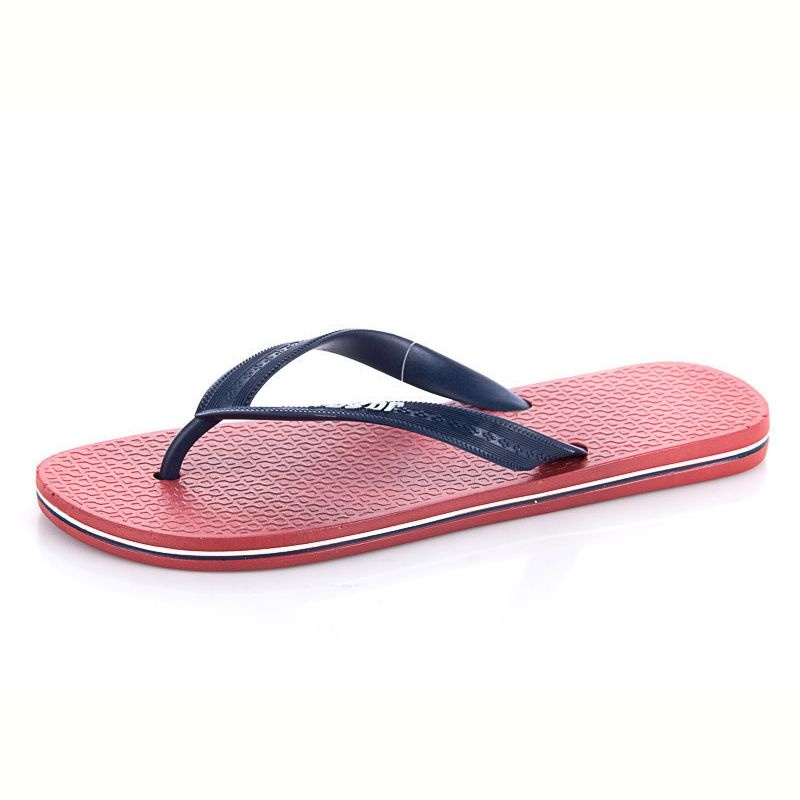 Шлепки Restime MML18169 navy-burgundy-white-navy