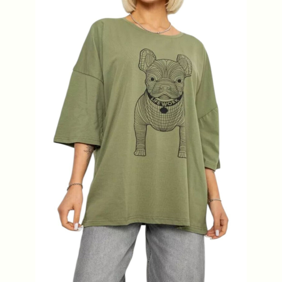 Футболка Massmag 3008 хакі