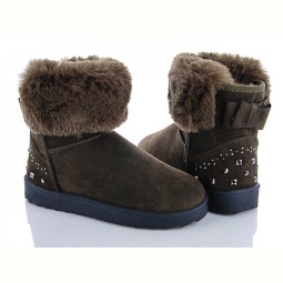 Угги Class Shoes 6877-3 оливковый
