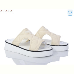 Шлепки Ailaifa 6002 beige