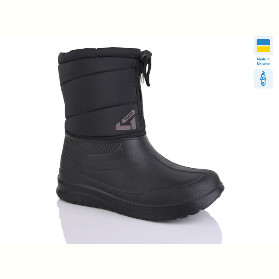 Сапоги из пены Крок 391-1 чорний
