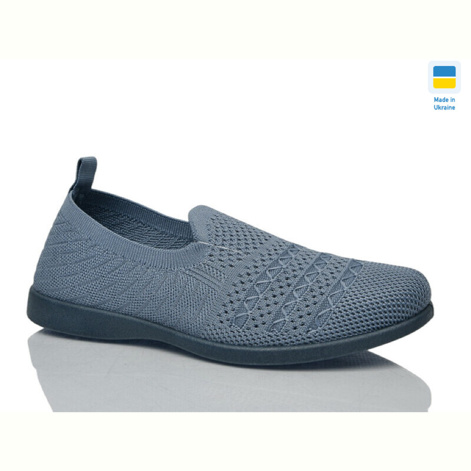 Слипоны DeMur 6711 блакитний