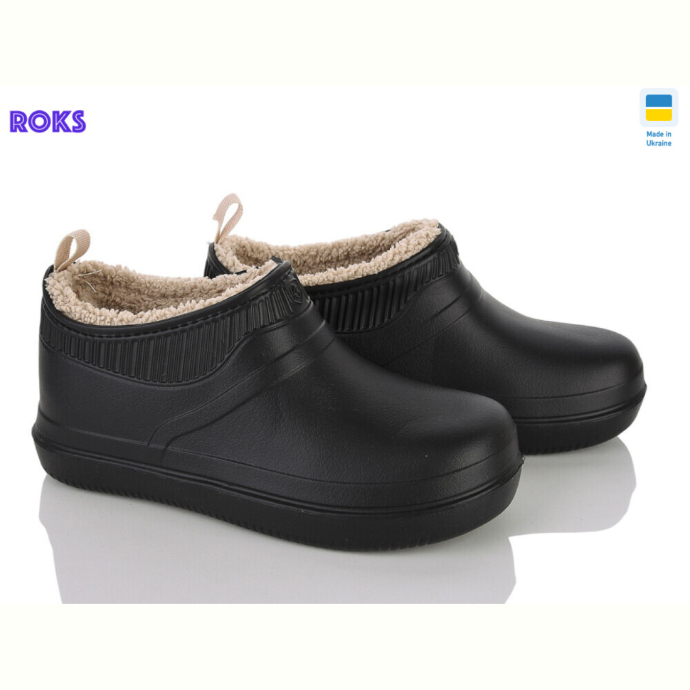 Галоши Roks N1 чорний