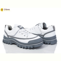 Кроссовки Clibee LC101 white-grey