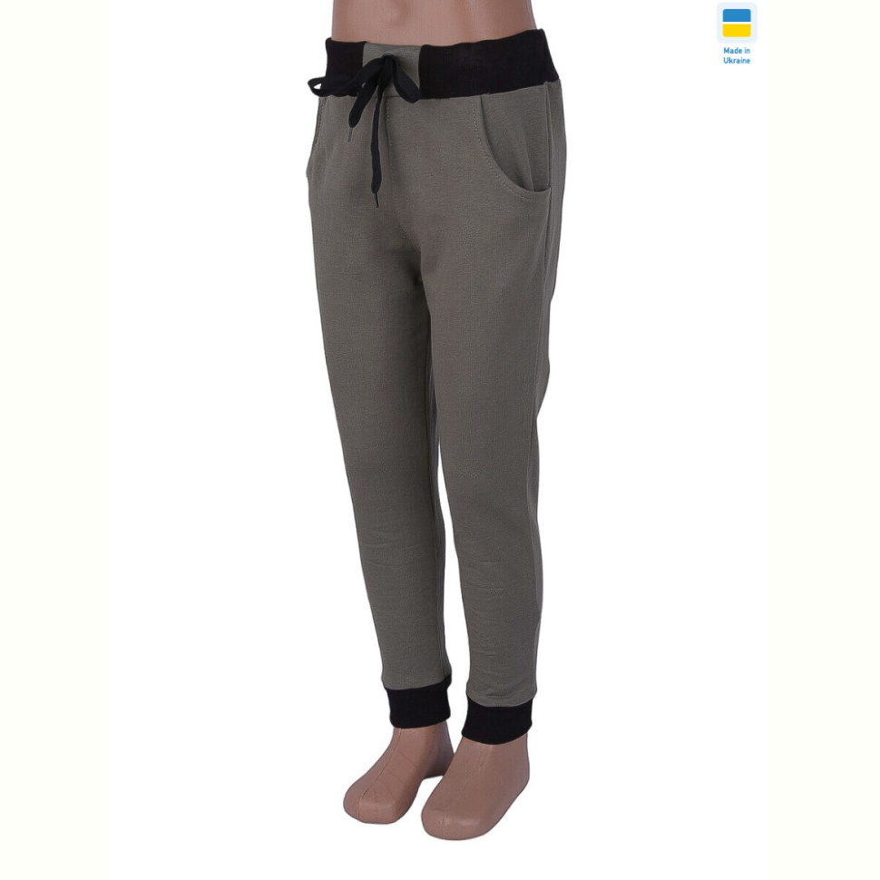 Спортивные штаны Obuvok 06881-19 khaki (122)